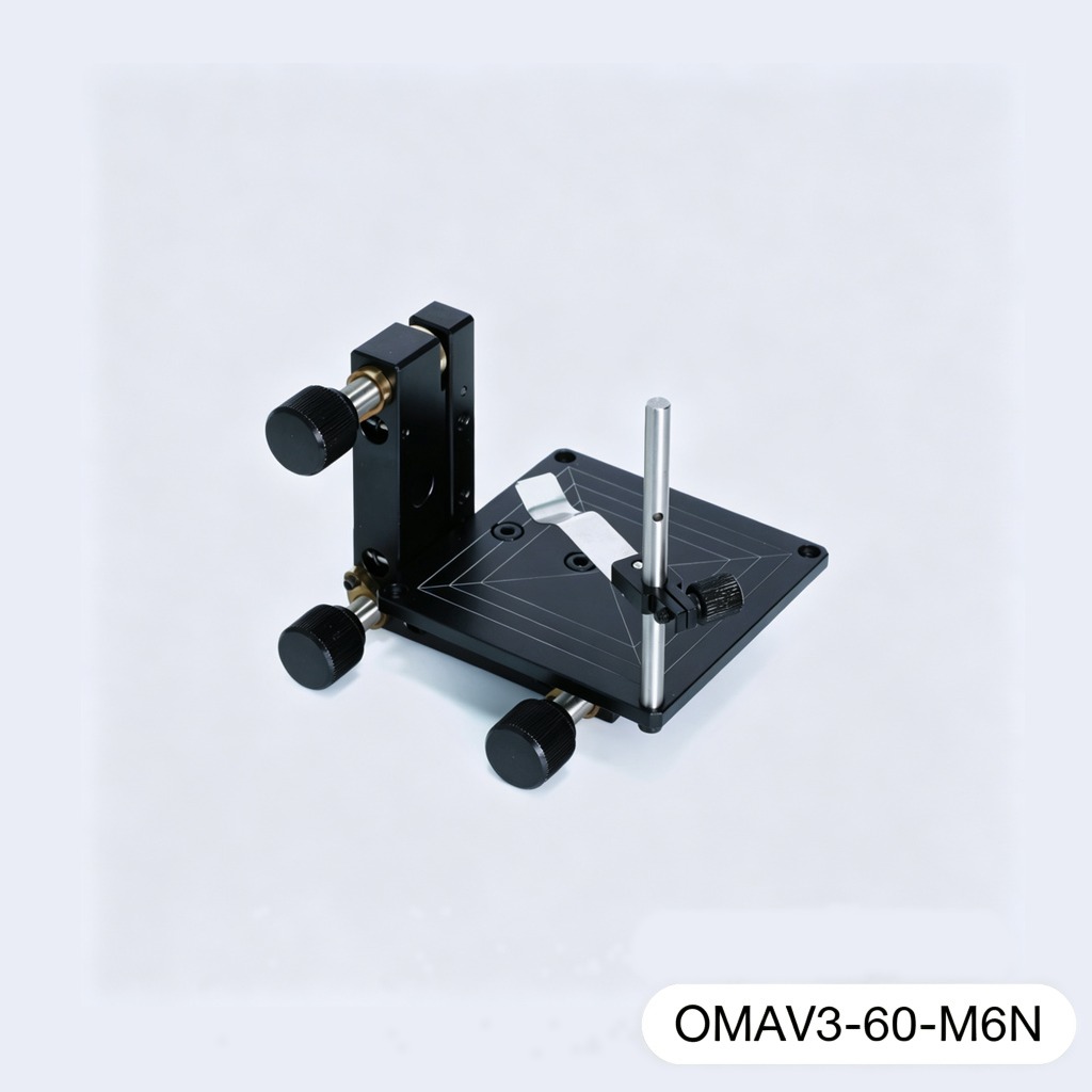 Aluminum 3-Axis Prism/Cylinder Mount