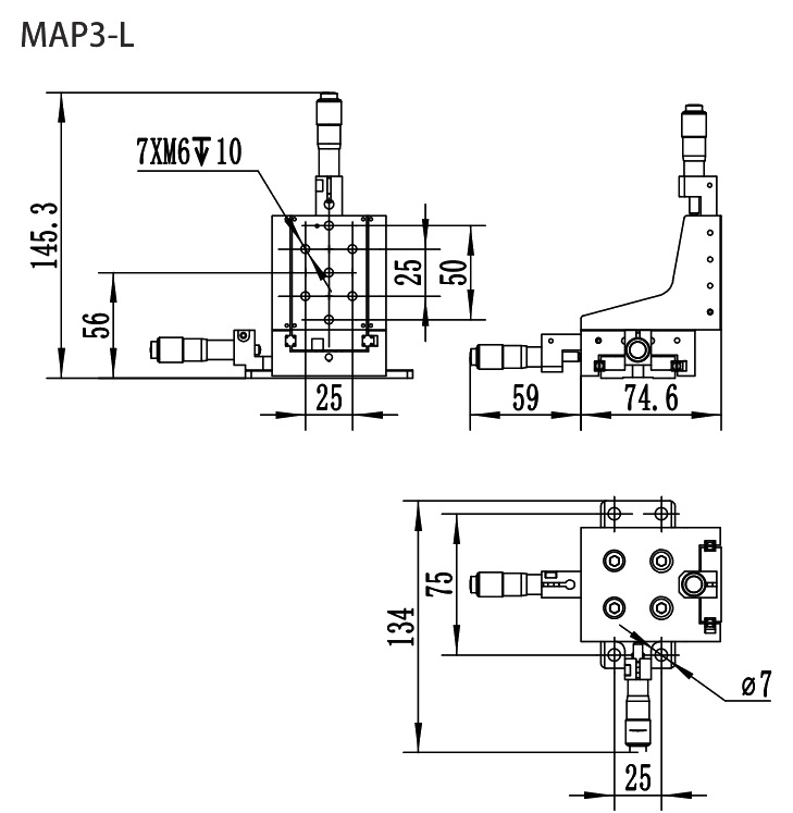 MAP3-L 尺寸图
