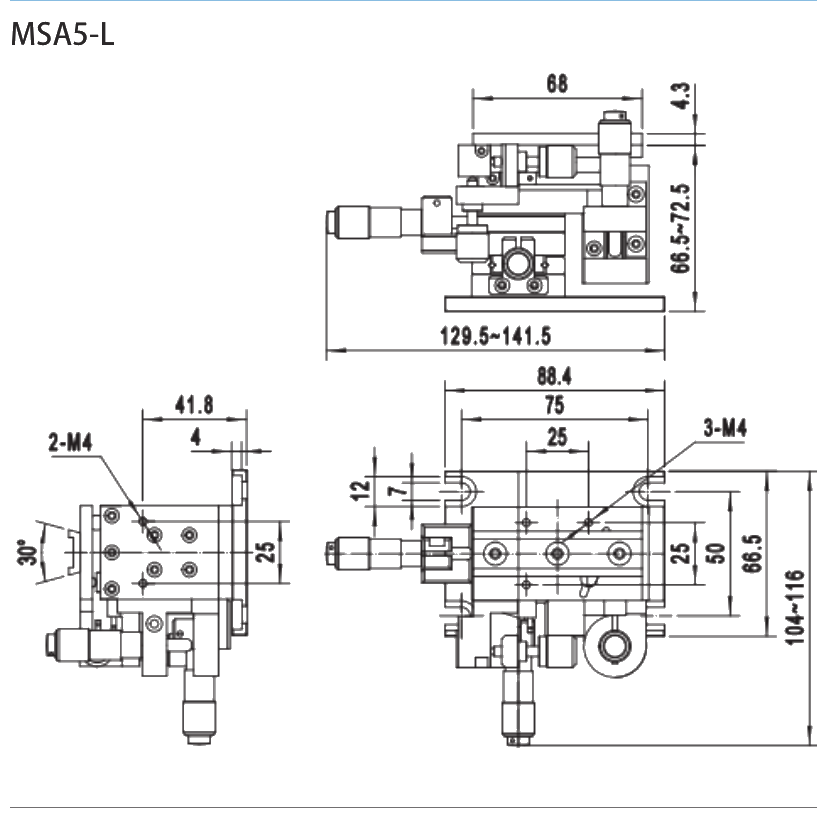 MSA5-L 尺寸图