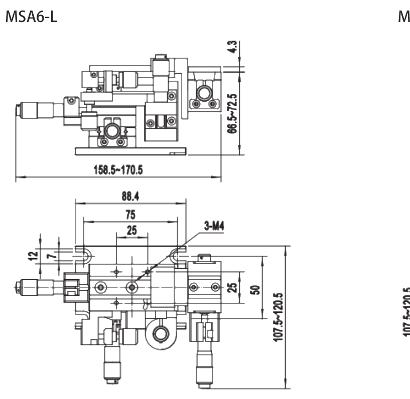 MSA6-L 尺寸图