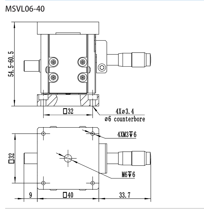 MSVL06-40 尺寸图