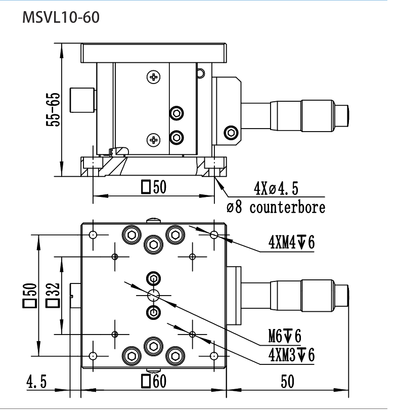 MSVL10-60 尺寸图