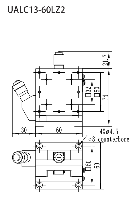 UALC13-60LZ2 尺寸图