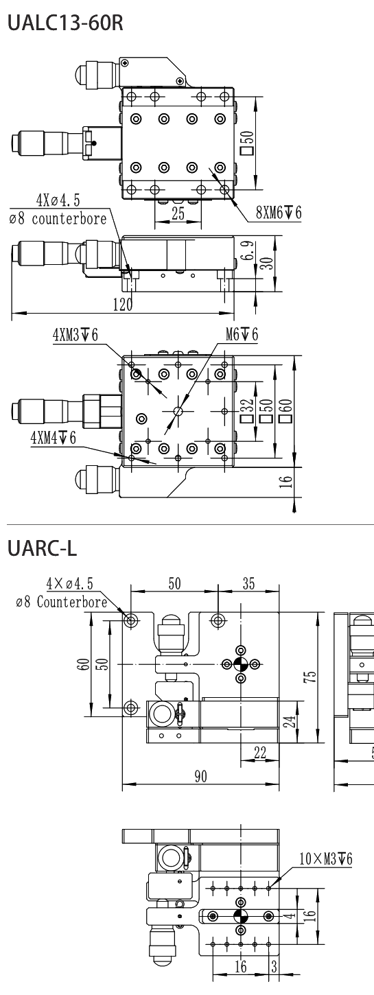 UALC13-60R 尺寸图