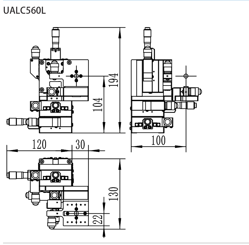 UALC560L 尺寸图