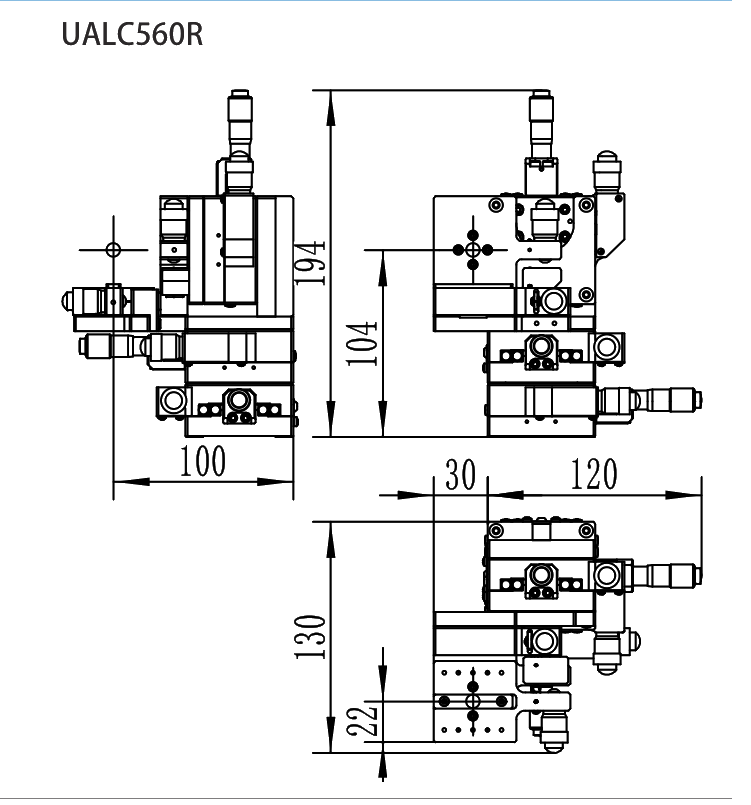 UALC560R 尺寸图